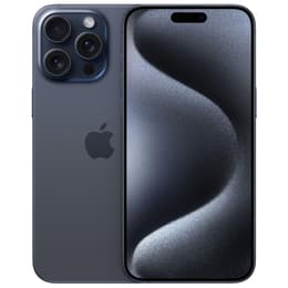 iPhone 15 Pro Max 256GB - Modrý Titán - Neblokovaný - Dual eSIM