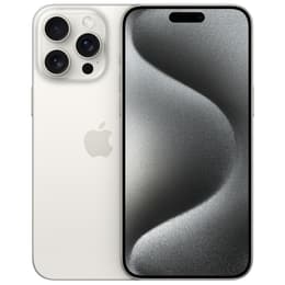 iPhone 15 Pro Max 256GB - Biely Titán - Neblokovaný - Dual eSIM