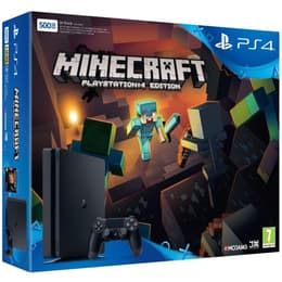 PlayStation 4 Slim 500GB - Čierna + Minecraft