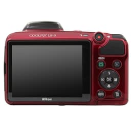 Nikon Coolpix L810 Kompakt 16 - Červená