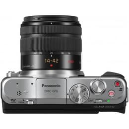 Panasonic Lumix DMC-GF6 Hybridný 16 - Čierna/Sivá