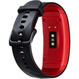 Smart hodinky Samsung Gear Fit 2 Pro á á - Čierna/Červená