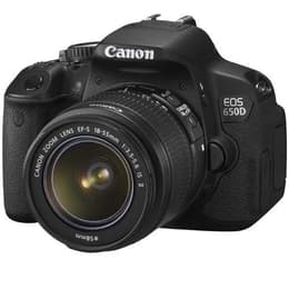 Canon EOS 650D Zrkadlovka 18 - Čierna