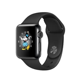 Apple Watch (Séria 2) december 2016 42mm - Nerezová Vesmírna šedá - Sport Loop Čierna