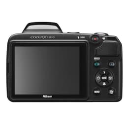Nikon Coolpix L810 Kompakt 16 - Čierna