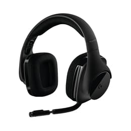 Slúchadlá Logitech G533 Wireless Gami gaming bezdrôtové Mikrofón - Čierna