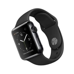 Apple Watch (Séria 2) december 2016 42mm - Nerezová Vesmírna šedá - Sport Loop Čierna