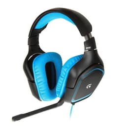 Slúchadlá Logitech G430 Gaming Mikrofón - Modrá/Čierna