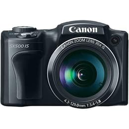 Canon PowerShot SX500 IS Kompakt 16 - Čierna