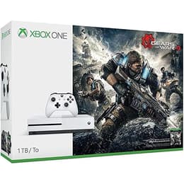 Xbox One S 1000GB - Biela + Gears of War 4