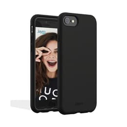 Obal iPhone SE (2022/2020)/8/7/6/6S - Silikón - Čierna