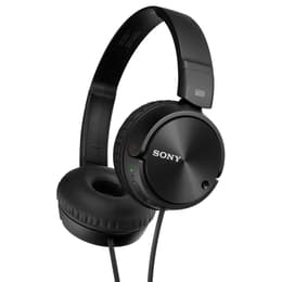 Slúchadlá Sony MDR-ZX110NC Potláčanie hluku drôtové - Čierna