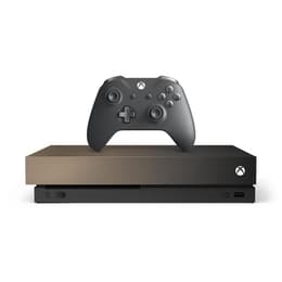 Xbox One X 1000GB - Zlatý gradient - Limitovaná edícia Gold Rush Special