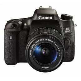Canon EOS 760D Zrkadlovka 24 - Čierna