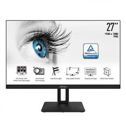 Monitor 27 MSI PRO MP271P 1920 x 1080 LCD Čierna