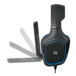 Slúchadlá Logitech G430 gaming bezdrôtové Mikrofón - Modrá/Čierna