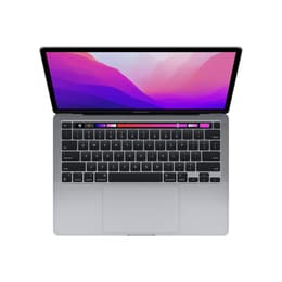 MacBook Pro 13" (2022) - Apple M2 8‑core CPU a GPU 10-Core - 24GB RAM - SSD 512GB - Štandardná obrazovka - AZERTY - Francúzska