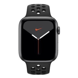Apple Watch Series 5 (2019) GPS 44 mm - Hliníková Vesmírna šedá - Nike Sport band Čierna