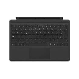 AZERTY Klávesnica Microsoft Francúzska Bezdrôtové Podsvietená klávesnica Surface Pro Type Cover 1725
