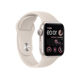 Apple Watch Series SE 2 (2022) GPS 40 mm - Hliníková Strieborná - Sport band Starlight