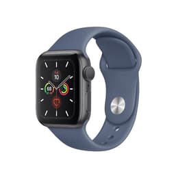 Apple Watch (Series 5) 2019 GPS 44mm - Hliníková Vesmírna šedá - Sport band Modrá