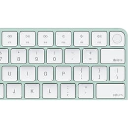 Magic Keyboard (2021) Bezdrôtové - Zelená - AZERTY - Francúzska