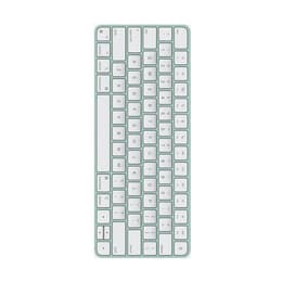 Magic Keyboard (2021) Bezdrôtové - Zelená - AZERTY - Francúzska