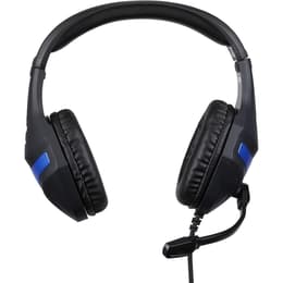Slúchadlá Konix PS-400 FFF Potláčanie hluku gaming drôtové Mikrofón - Čierna/Modrá