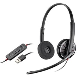 Slúchadlá Plantronics Blackwire C320M Potláčanie hluku drôtové Mikrofón - Čierna