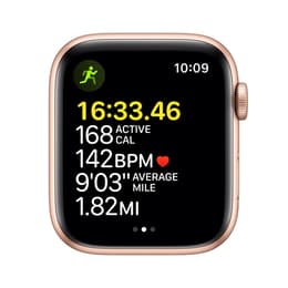 Apple Watch Series 5 (2019) GPS 44 mm - Hliníková Zlatá - Sport loop Zlatá