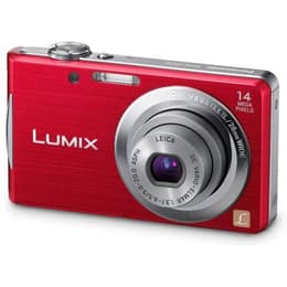 Panasonic Lumix DMC-FS35 Kompakt 16 - Červená