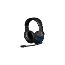 Slúchadlá Konix PS400 FFF Potláčanie hluku gaming drôtové Mikrofón - Čierna/Modrá