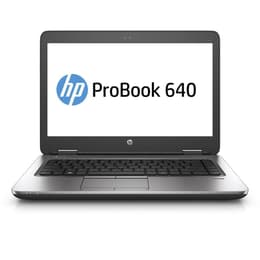 HP ProBook 640 G2 14" (2016) - Core i7-6600U - 8GB - SSD 256 GB QWERTY - Anglická