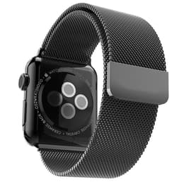 Apple Watch (Series 2) 2016 GPS 42mm - Nerezová Čierna - Milánsky Čierna