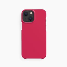 Obal iPhone 13 Mini - Prírodný materiál - Červená
