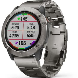 Garmin Fenix 6X Pro Solar Bluetooth 51 mm - Sivá