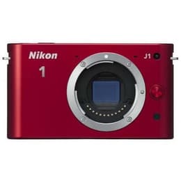 Nikon 1 J1 Kompakt 10 - Červená