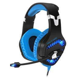 Slúchadlá Spirit Of Gamer Elite-H40 gaming drôtové Mikrofón - Čierna/Modrá