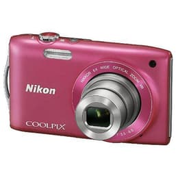 Nikon Coolpix S3300 Kompakt 16 - Ružová