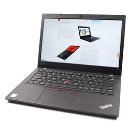 Lenovo ThinkPad L480 14" (2018) - Core i5-8250U - 8GB - SSD 256 GB QWERTY - Anglická