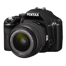 Zrkadlovka - Pentax K-m Čierna + Objektívu Pentax SMC Pentax-DAL 18-55mm f/3.5-5.6 AL