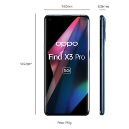 Oppo Find X3 Pro 256GB - Modrá - Neblokovaný