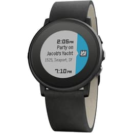 Smart hodinky Pebble Time Round Nie Nie - Čierna