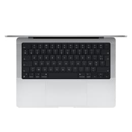 MacBook Pro 14" (2021) - Apple M1 Pro 10‑core CPU a GPU 16-Core - 32GB RAM - SSD 512GB - Štandardná obrazovka - QWERTY - Anglická