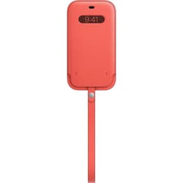 Apple Kožený obal iPhone 12 Pro Max - Magsafe - Koža Ružová