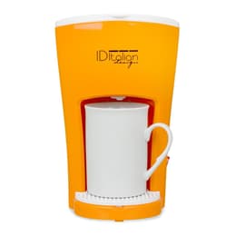 Kávovar Bezkapsulové Italian Design IDECUCOF01 Funny Pro Coffee Maker 0,1500L - Biela/Oranžová