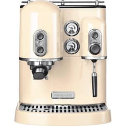 Espresso stroj Kompatibilné s papierovými kapsulami (E.S.E) Kitchenaid Artisan 5KES2102 2L - Béžová