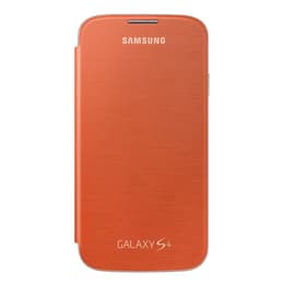 Obal Galaxy S4 - Koža - Oranžová