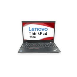Lenovo ThinkPad T570 15" (2017) - Core i7-7600U - 8GB - SSD 512 GB AZERTY - Francúzska