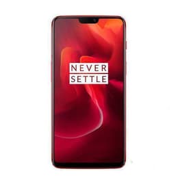 OnePlus 6 128GB - Červená - Neblokovaný - Dual-SIM